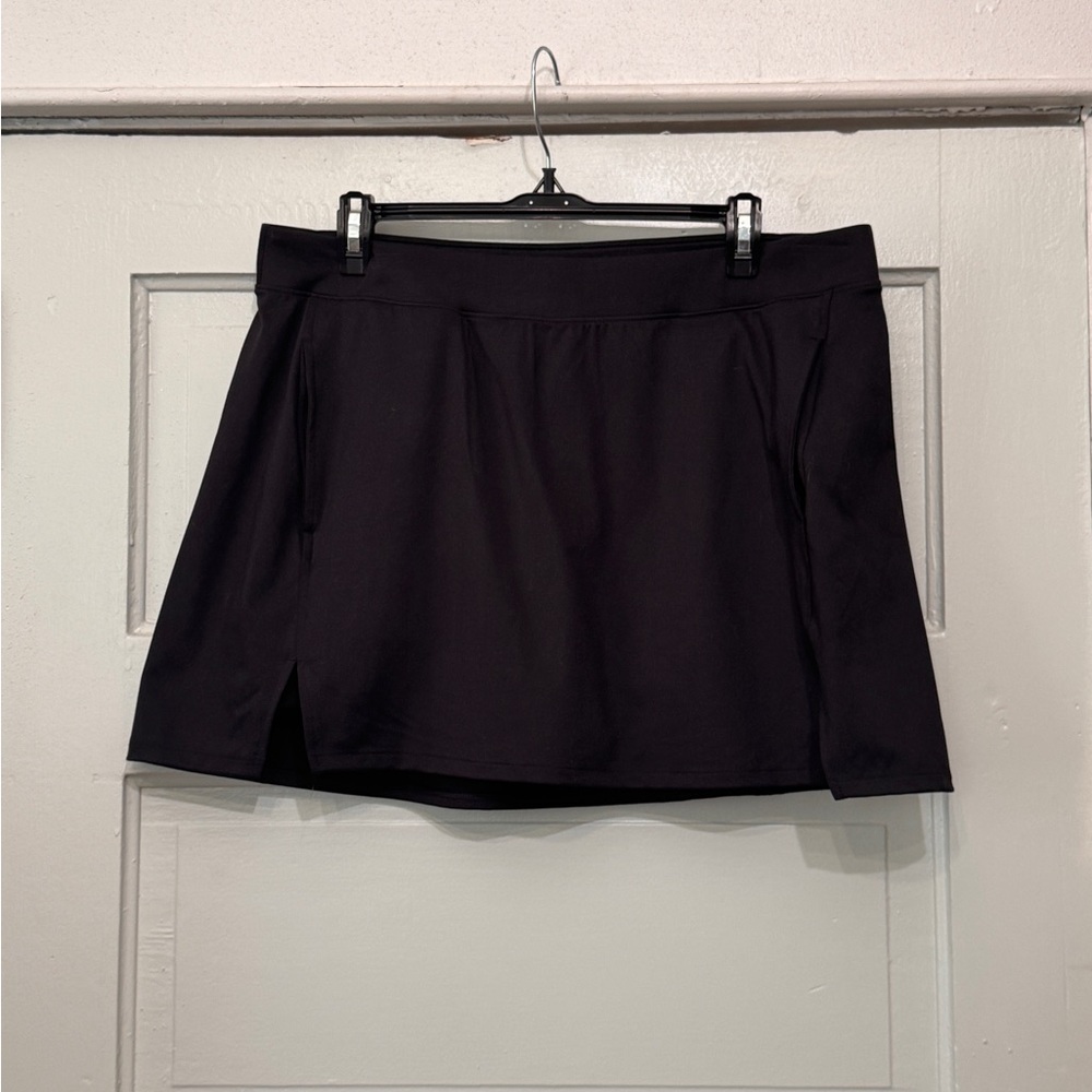 All in Motion Black Athletic Skort